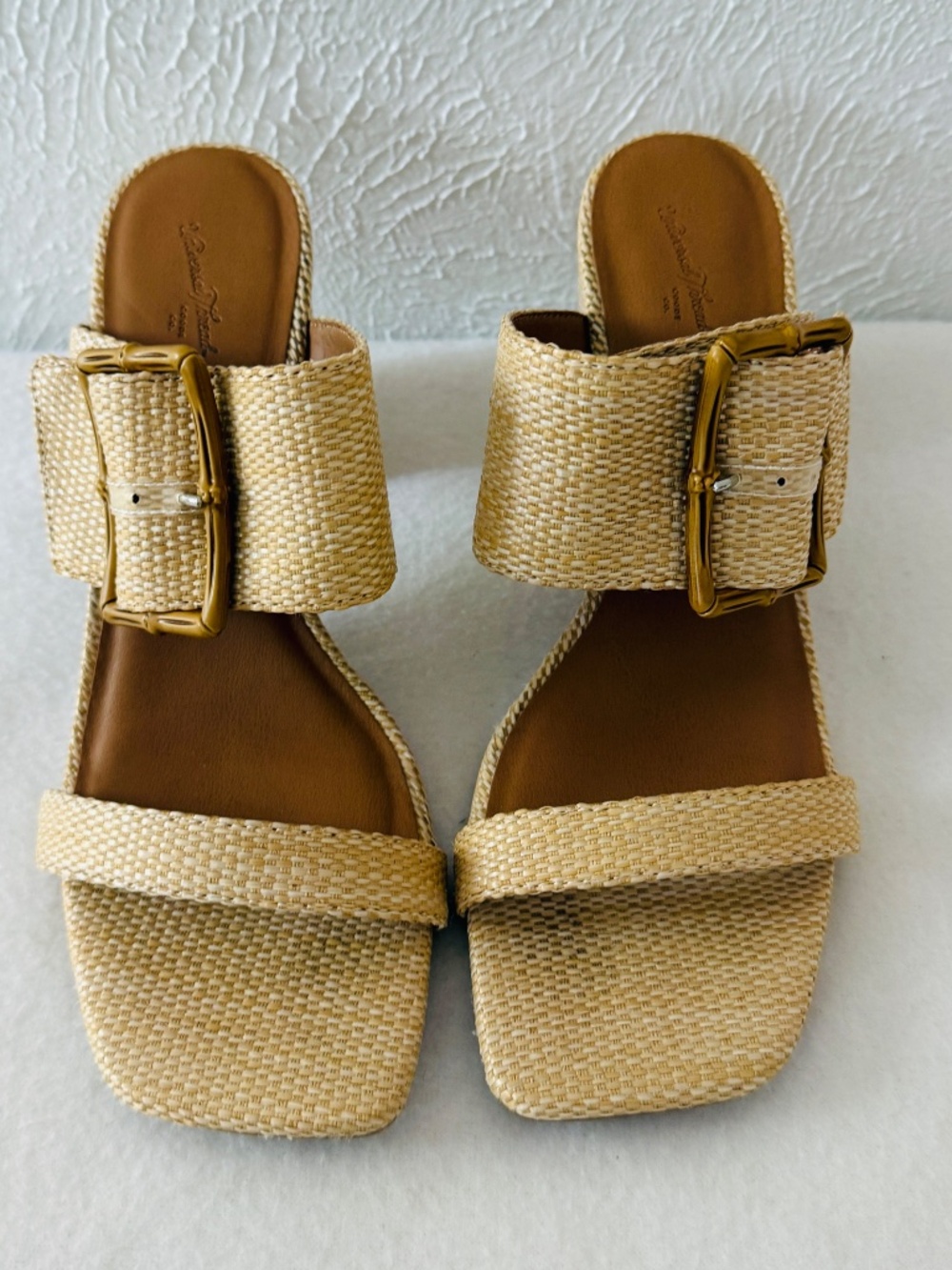 Universal Thread Bristol Beige Heel Mule, 9.5